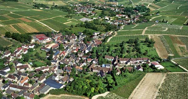vue aérienne.