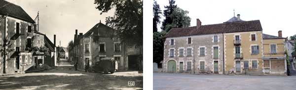 Immeuble construit sur 3 niveaux