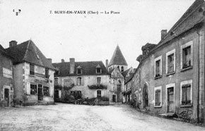 Vue de l'hôtel Mangeard au début du 20e siècle 
